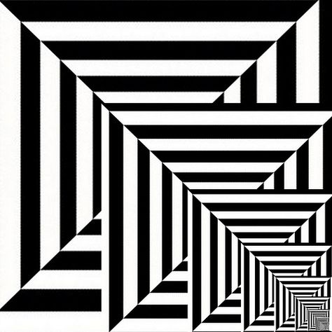 What a work of art! Op Art Lessons, Optical Illusion Quilts, Opt Art, Black And White Quilts, Art Optical, Quilt Modernen, Optical Art, Optical Illusions Art, Black And White Pattern