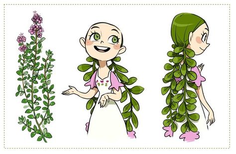 plant hair girl cartoon flower Chippers, Creation Art, Cartoon Flowers, Arte Sketchbook, 영감을 주는 캐릭터, Illustration Character Design, Character Design References, Art Inspiration Drawing, Fantasy Character Design