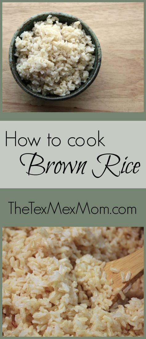 The best way to cook brown rice Brown Rice Benefits, Cook Brown Rice, Brown Rice Cooking, Chicken Spaghetti Casserole, Rice On The Stove, Rice Ingredients, White Rice, Kitchen Tips, Learn To Cook