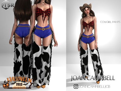 Cowgirl Pants, Sims 4 Seasons, Cowgirl Top, Sims 3 Mods, Missy Dresses, Cowgirl Dresses, Sims 4 Cc Folder, Sims 4 Dresses, Sims 4 Mm