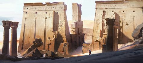 ArtStation - Ancient Egypt, Timothy Rodriguez Ancient Egypt Pictures, Ancient Egypt Projects, Ancient Egypt Fashion, Egypt Project, Egypt Concept Art, Falling Kingdoms, Ancient Egyptian Art, Biome, Ancient Aliens