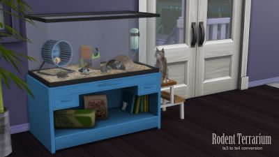 My Sims 4 Blog: Rodent Terrarium by EnureSims Sims 4 Pets Mod, Ts3 To Ts4, Sims Memes, Sims Pets, Sims Medieval, Sims 4 Blog, Sims 5, Sims Games, Sims 4 Update