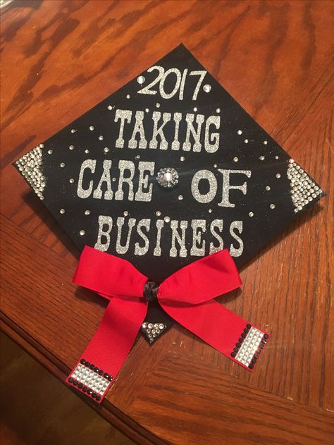 My graduation cap! B.S. in Business! Business Graduation Cap, Mba Graduation Party, Cap Inspiration, Grad Hats, Mba Graduation, College Grad Cap Ideas, Actuarial Science, Business Major, Fun Room