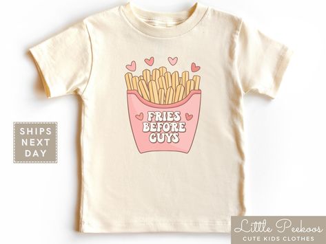 Cute Toddler Girl, Fries Before Guys, Toddler Valentines, Family Trips, Funny Baby Onesies, Girls Valentines, Raglan Tee, Stylish Shirt