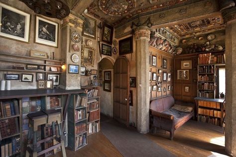 Fonthill Castle | Doylestown, PA Fonthill Castle, Room Library, Poured Concrete, Concrete Structure, Fantasy House, Manor House, Dream House Decor, Pretty Places, Future House