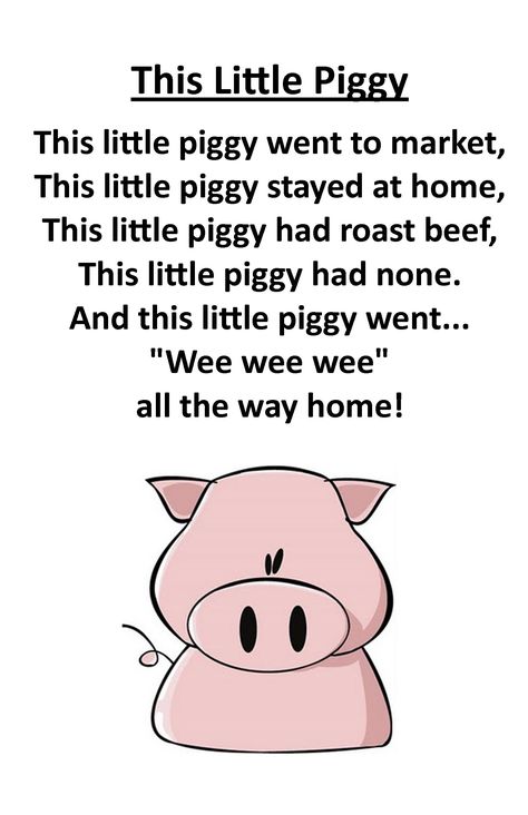 Itty Bitty Rhyme: This Little Piggy Farm Curriculum, Rhyming Poems For Kids, Farm Songs, Nursery Rhymes Poems, English Poems For Kids, Transition Songs, Nursery Rhymes Lyrics, Nursery Rhymes Preschool, Nursery Rhyme Theme