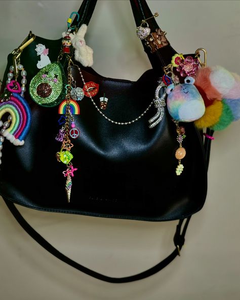 These will be offered custom made or sold individually. Link to purchase and full description to come! Tote Bag Charms, Cherry Lady, Charm Necklace Diy, Accessorize Bags, Uni Life, Bag Jewelry, Indian Architecture, Custom Charms, Necklace Diy