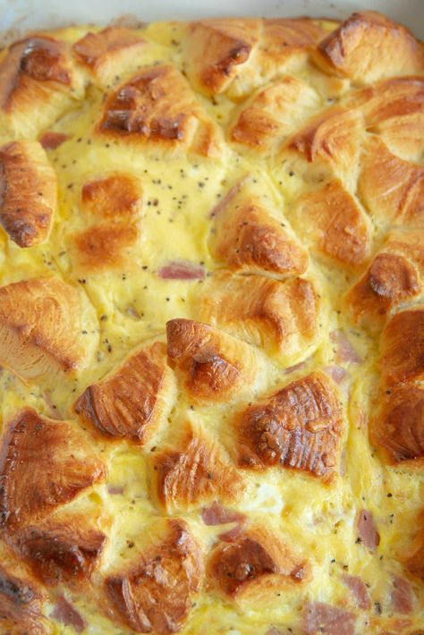 Breakfast Bunt Casserole, Guesthouse Breakfast Bake, Incredible Breakfast Bake, Half Baked Harvest Breakfast Casserole, Bundt Breakfast Casserole, Ham Potatoes, Potatoes And Cheese, Cheese All, Baked Breakfast Recipes