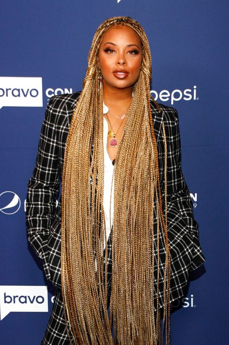 Eva Braids, Tyra Banks Braids, Eva Marcille Braids, Beyonce Braids Hairstyles, Eva Pigford Braids, Braids Beyonce, Beyonce Braids 90s, Beyonce Braids 2000s, Eva Marcille