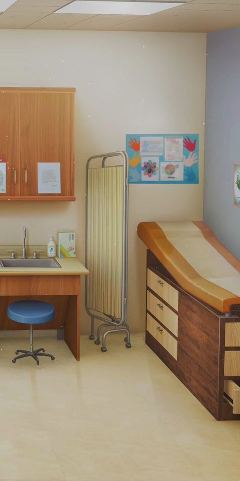 Hospital Background, Daycare Room Design, Avatar Background, Medical Room, Zepeto House Background, Hospital Food, Hospital Waiting Room, Medical App, Episode Interactive Backgrounds