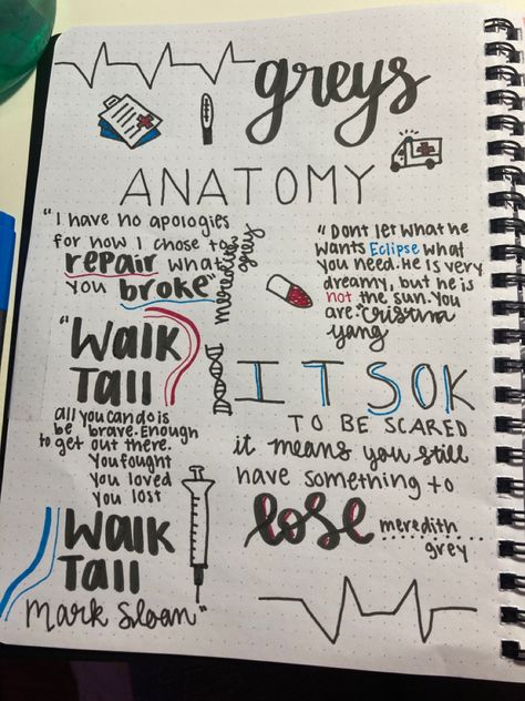 Doctor Journal Ideas, Doctor Doodle Art, Greys Anatomy Doodles, Greys Anatomy Drawings Easy, Greys Anatomy Drawings, Greys Anatomy Art, Anatomy Doodles, Doctor Doodle, Doctor Journal