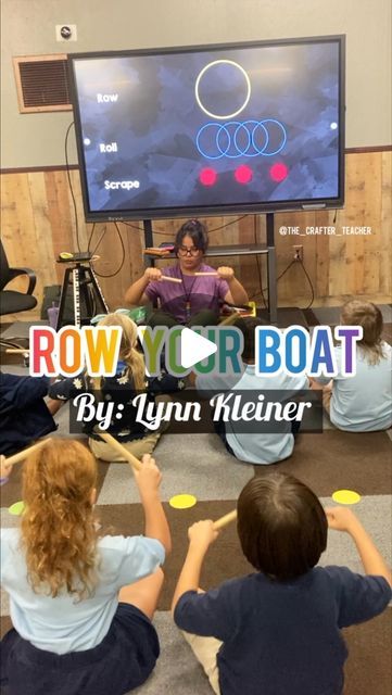 Row Row Row Your Boat Activities, Orff Lessons, Orff Arrangements, Orff Activities, Row Row Row Your Boat, Elementary Music Class, Elementary Music Teacher, Music On Spotify, Music And Movement