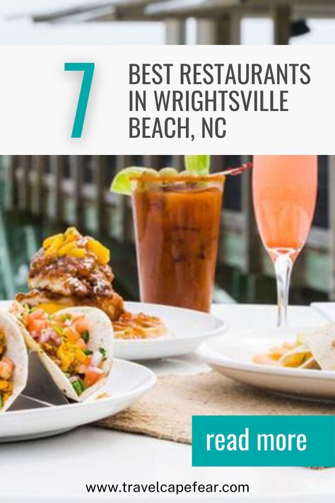 The best restaurants have great food and a great view. Check out our 7 best restaurants in Wrightsville Beach, NC that you'll want to check out on your next visit. Wrightsville Beach Nc, Best Seafood Restaurant, Seafood Restaurants, North Carolina Travel, Fresh Oysters, Cape Fear, Wrightsville Beach, Restaurant Offers, Fresh Seafood