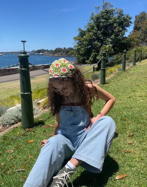 fit check • outfit aesthetic • overalls • picnic Gingham Overalls Outfit, Gingham Overalls, Orange Picnic, Eah Oc, Aesthetic Overalls, Check Outfit, Picnic Outfit, Photos Aesthetic, Overalls Outfit