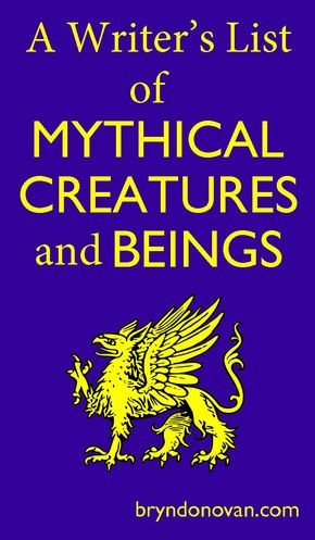 A Writer's List of Mythical Creatures and Beings #writers #fantasy #writing List Of Mythical Creatures, Writing Fantasy, Writing Characters, Writers Write, Book Writing Tips, Writing Resources, Interview Tips, Writing Life, Writing Advice