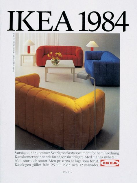 5 Retro IKEA Catalogs We’re Still Pulling Inspiration From 80s Furniture, Poster Grafico, 80s Interior, Unfinished Furniture, Ikea Catalog, Furniture Ads, 타이포그래피 포스터 디자인, New Retro Wave, Retro Interior