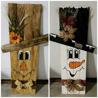 Scarecrow Pallet Ideas, Wooden Scarecrow Faces, Scarecrow Faces Pattern Printable Free, Scarecrow Wood Sign, Wood Scarecrow Ideas, Scarecrow Faces Painted On Wood, Spring Wood Craft Ideas, Scarecrow Sign, Scarecrow Crafts