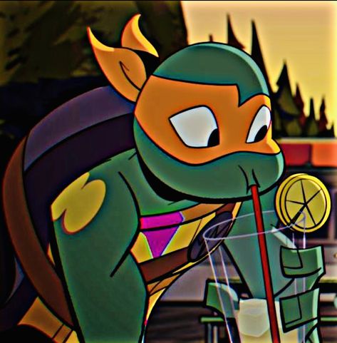 Michelangelo ROTTMNT Profile Picture Rottmnt X Reader, Michelangelo Ninja Turtle, Mestre Splinter, Tmnt Mikey, Teenage Mutant Ninja Turtles Artwork, Teenage Mutant Ninja Turtles Art, Ninja Turtles Artwork, Tmnt Artwork, Teenage Ninja