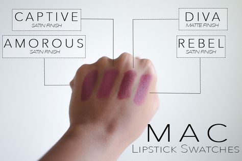 Lipstick Haul + Swatches | MAC, Revlon, and More Mac Lipstick Amorous, Mac Amorous, Mac Lipstick Velvet Teddy, Mac Diva, Mac Diva Lipstick, Mac Lipstick Swatches, Best Mac Lipstick, Gloss Eyeshadow, Fashion Haul