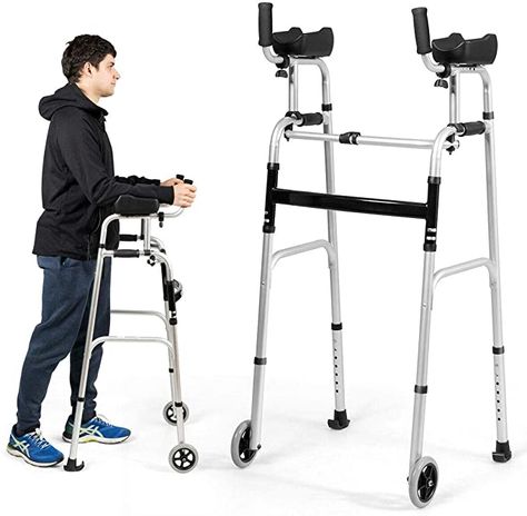 Walker For Seniors, Transport Wheelchair, Walking Frame, Walking Aids, Wheelchair Accessories, Mobility Aids, Upper Body Strength, Mobility Scooter, Arm Rest