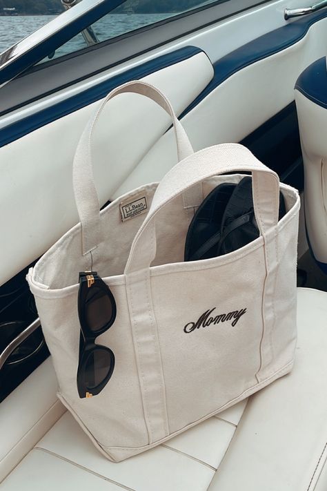 Boat and Tote®, Open-Top curated on LTK Llbean Boat And Tote Monogram, Llbean Tote Bag Monogram Ideas Funny, Boat And Tote Aesthetic, Boat Bag Essentials, Boat Tote Ideas, Boat Tote Monogram Ideas, Boat And Tote Monogram, Ll Bean Tote Bag Monogram, Ll Bean Tote Bag