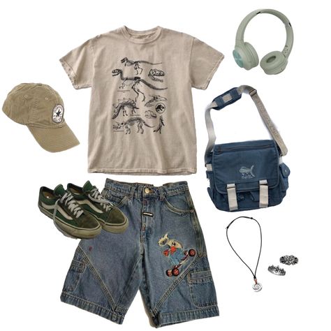 summer outfit vintage 🤪 Paleontologist Outfit, Vetements Shoes, Silly Clothes, Fire Fits, Vibe Clothes, Swaggy Outfits, Edgy Outfits, Dream Clothes, Retro Outfits