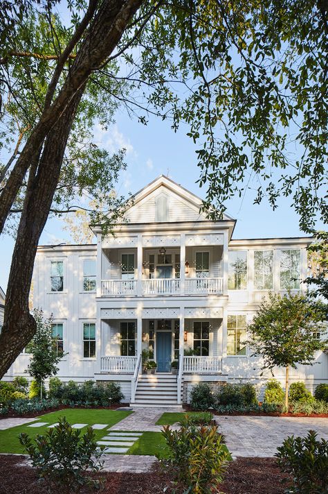 Southern Living's Idea House comes to life on Amelia Island | Jacksonville Magazine Southern Living Idea House, Cottage Names, Southern Living House Plans, Riverside House, Southern Living Homes, Southern Homes, Amelia Island, River House, Southern Home