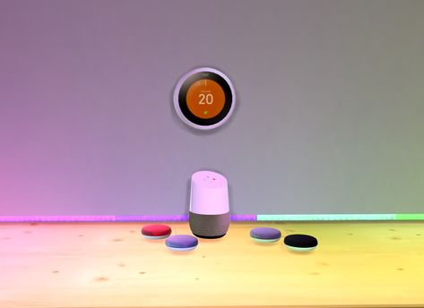 Smart Home Devices (Functional)Google HomeGoogle Home MiniGoogle Nest Thermostat (need seasons)Phillips Hue Strip lightsDownload (xx) Kylie Palette, Google Nest Thermostat, Phillips Hue, Sims 4 Couple Poses, Sims 4 Clutter, Smart Home Devices, Sims 4 Expansions, Sims 4 Body Mods, Home Devices