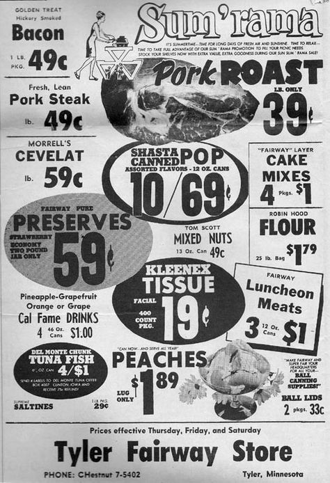 1963 grocery store ad Back In 1955, Grocery Store Ads, Grocery Ads, Tub Time, Magic Day, Store Ads, Old Advertisements, Happy 50th, Happy 50th Birthday