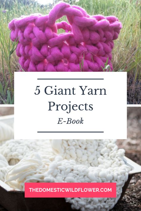 Super Chunky Yarn Crochet Projects, Big Yarn Crochet Ideas, Jumbo Yarn Patterns, Jumbo 7 Yarn Crochet Patterns, Giant Yarn Projects, Crochet Jumbo Yarn, Big Yarn Crochet, Giant Yarn Crochet, Jumbo Yarn Projects