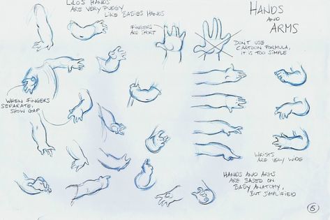 Lilo & Stitch: 60 Original Concept Art Collection Bow Poses, Drawing Diary, Hand Poses, Draw Faces, Animation Disney, Sketch Books, 얼굴 그리기, Drawings Ideas, Lilo Et Stitch