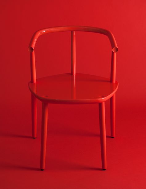 FIVE solid wood furniture series by claesson koivisto rune for matsuso T Bistro Patio, Bistro Furniture, Simply Red, Red Chair, Web Images, Bistro Chairs, Red Interiors, Solid Wood Furniture, Wooden Furniture