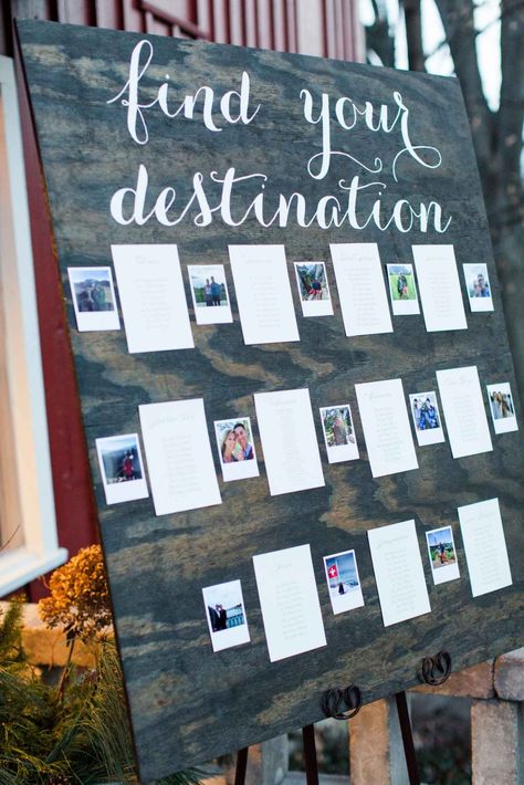 Rustic, find your destination board to find table numbers  The Wedding Story of Chas and Cari Carter | WeddingDay Magazine Table Number Destinations, Map Table Numbers Wedding, Places Table Names Wedding, Destination Table Names, City Table Numbers Wedding, State Table Numbers, Wedding Table Numbers Cities, Favorite Places Table Numbers, Table Numbers With Meaning