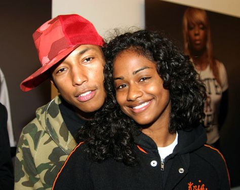 I honestly enjoyed them as a couple-Vashtie and Pharrell Vashtie And Pharrell, Fly Couples, Black Relationship Goals, Popular People, The Love Club, Couple Relationship, Maisie Williams, Hip Hop Culture, Pharrell Williams