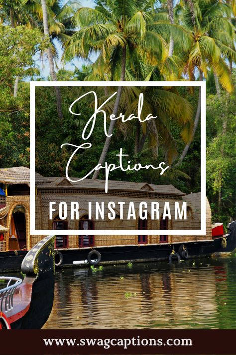 If you're looking for some inspiration for your next Instagram post, why not try a caption or quote from Kerala, India? This beautiful region is known for its stunning landscapes, delicious food, and friendly people. So why not share a little bit of Kerala with your followers? #keralacaptions #keralaquotes #kerala #india #keralagram #love #photography #mallu #malayalam #instagram #kochi #keralagodsowncountry #instagood #malayali #keralatourism #godsowncountry #mallugram #likeforlikes #malappuram Kerala Quotes Travel, Captions For Kerala Trip, Food Trip Caption Instagram, Kerala Captions For Instagram, Kerala Saree Captions For Instagram, Kerala Quotes, Onam Pictures, Boat Captions, Good Instagram Posts