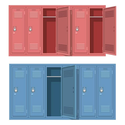 School locker isolated on white background Gacha Locker Prop, Gacha Locker Background, Gacha School Props, Gacha Club Background School, School Background Gacha, Locker Drawing, Locker Background, Gacha Backgrounds School, Gacha School