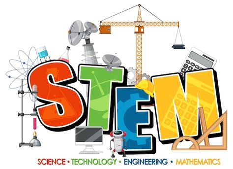 Free vector stem education logo with sci... | Free Vector #Freepik #freevector #stem-education #stem #stem-logo #mathematics-logo Stem Logo Design, Stem Logo, Kids Cartoon Characters, Education Icon, Galaxy Theme, Education Logo, Stem Education, Logo Banners, Jersey Design