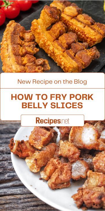 Discover How To Fry Pork Belly Slices to perfection with this ultimate guide. Whether you love Pork Belly Recipes Crispy or want to try something new with Fried Pork Belly, this method will ensure success. Great for making Pork Belly Strips and adding variety to your Fast Pork Belly Recipes. Perfect your Belly Pork Slices Recipes now! Head to Recipes.net for more pork meat recipes. Pork Slices Recipes, Pork Meat Recipes, Smoked Ham Recipe, Pork Belly Recipes Crispy, Pork Belly Strips, Belly Pork, Fried Pork Belly, Pork Belly Slices, Pork Shoulder Recipes