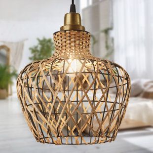 Hanging Pendant Light, Rattan Pendant Light, Metal Canopy, Metal Pendant Light, Coastal Charm, Hanging Pendant, Hanging Pendant Lights, Geometric Pendant, Lamp Sets