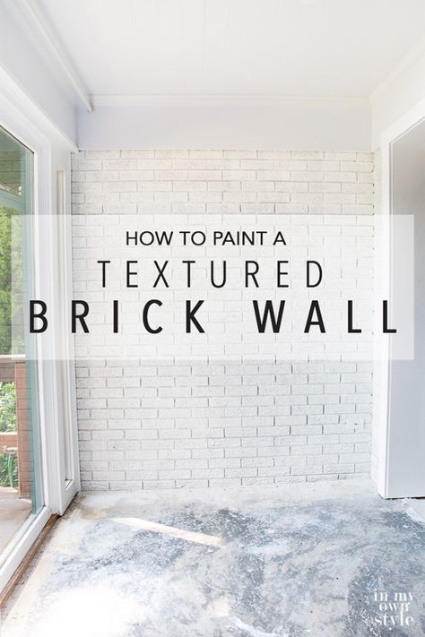 Painting Brick Wall Interior, Painted Brick Interior Wall, Painting Brick Interior, Painted Brick Wall Interior, Interior Brick Wall Ideas, Painted Brick Interior, Brick Wall Ideas, Painted Brick Wall, How To Spray Paint