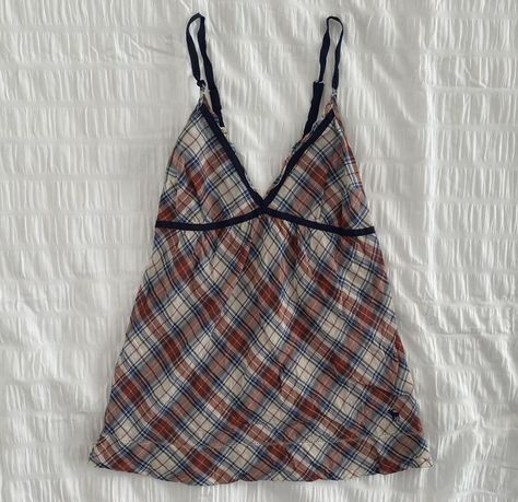 Plaid Tank Top, 2000s Outfits, Grunge Goth, Swaggy Outfits, Fit Check, Dream Clothes, Cute Tops, Pretty Outfits, Fashion Inspo Outfits