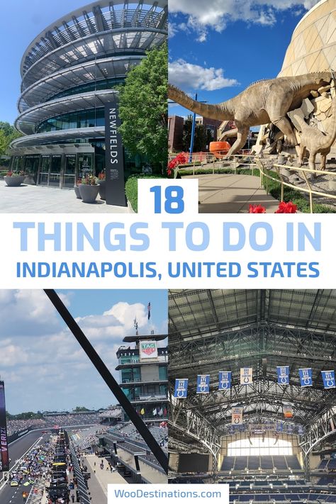 Exploring Indianapolis has been an incredible journey! From the stunning Newfields to the fascinating dinosaur exhibits, there’s so much to see and do. I loved visiting the iconic Indy 500 track and soaking in the vibrant culture. Whether you’re an art lover or a sports enthusiast, Indy has something for everyone. Join me as I discover the top 18 attractions in this amazing city! Indianapolis Things To Do In, Indianapolis Zoo, Dinosaur Exhibition, Lucas Oil Stadium, Indianapolis 500, Indy 500, The Great Escape, Arts District, Amazing Destinations