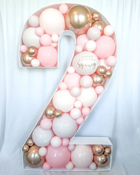 Diy Birthday Number, Number 3 Balloon, Number 2 Balloon, Pop Decor, Birthday Mama, Mosaic Balloon, Mosaic Numbers, 3 Balloon, Giant Number Balloons