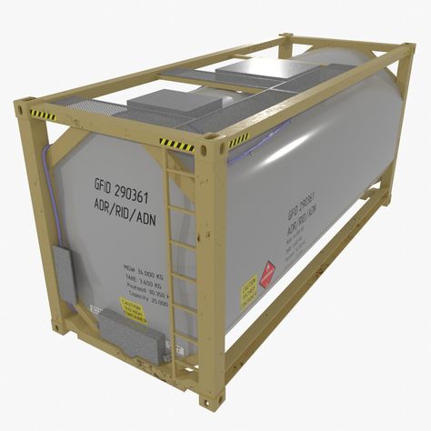 Oil tank ISO Container 20ft 3D model made in Blender #Oil #tank #iso #container #3dmodel #blender #transport #transportation #logistic Iso Container, 3d Modelling, Made In, Transportation, Royalty, Royalty Free, Models, Architecture, Quick Saves