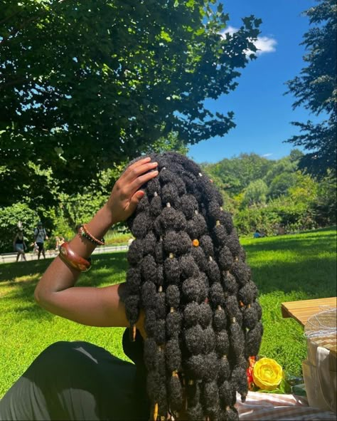 4c Styles, Creative Braids, Butterfly Hairstyle, Afro Curly Hair, Afro Hair Care, Short Box Braids Hairstyles, Short Box Braids, Bubble Braids, Styles For Black Women