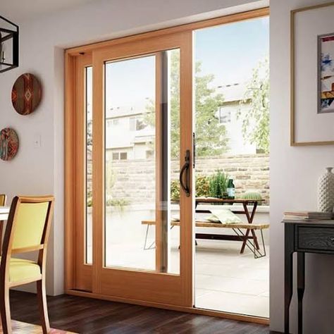 Dari Kayu hingga Kaca, 10 Desain Pintu Geser untuk Interior Rumah , Salah satunya adalah model pintu geser atau kadang disebut juga dengan sliding door. Pintu model ini sangat cocok untuk rumah sempit sehingga , https://www.dailysia.com/dari-kayu-hingga-kaca-10-desain-pintu-geser-untuk-interior-rumah/ Best Sliding Glass Doors, Pintu Ganda, Wooden Patio Doors, Sliding Doors Exterior, Sliding Glass Doors Patio, Wooden Sliding Doors, Sliding French Doors, Glass Doors Patio, Sliding Door Design