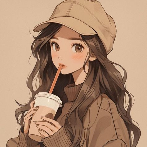 Whatsapp Avatar, Anime Drawing Books, Old Stuff, 수채화 그림, Cute Doodles Drawings, Online World, Girly Art Illustrations, Digital Art Anime