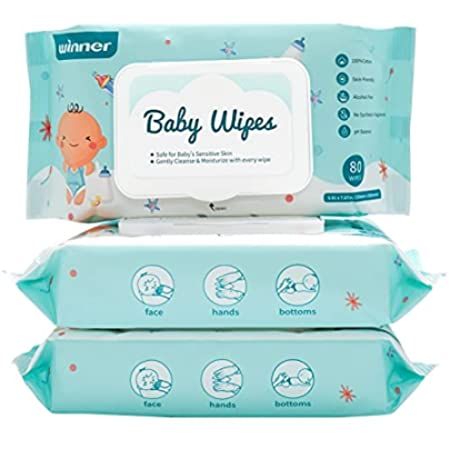 Amazon.com: WaterWipes Biodegradable Original Baby Wipes, 99.9% Water Based Wipes, Unscented & Hypoallergenic for Sensitive Skin, 180 Count (3 packs), Packaging May Vary : Everything Else Baby Wipes Packaging, Wipes Packaging, Wet Wipes Packaging, Cleaning Products Design, Water Wipes, Wet Paper, Baby Products Packaging, Logo Samples, Baby Soap