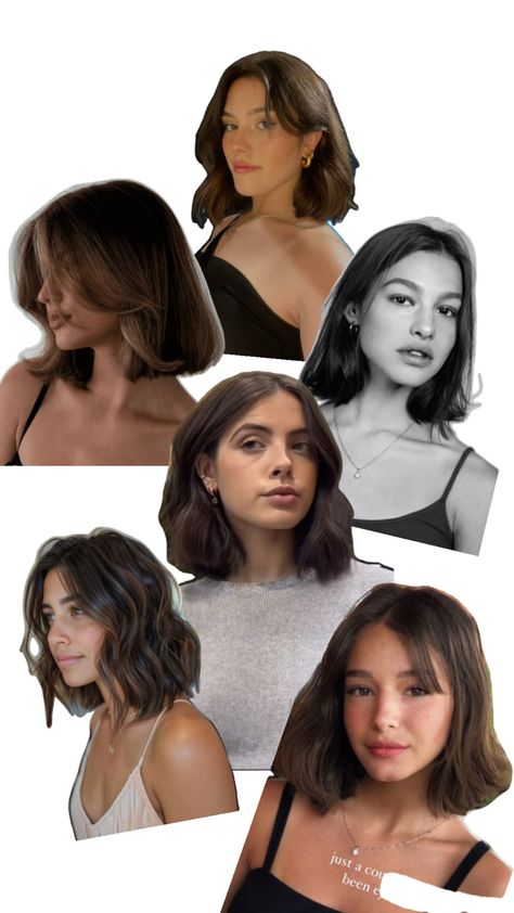 Short Hairstyle Women Above Shoulder, Fine Shoulder Length Hair, Shoulder Hair Length, Above Shoulder Length Hair, Layered Bob Haircuts, Shoulder Hair, Layered Bob, Bob Haircut, Hair Length