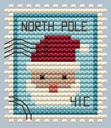 Stamp Cross Stitch, Christmas Cross Stitch Patterns Free, Holiday Cross Stitch Patterns, Santa Cross Stitch, Christian Crafts, Holiday Cross Stitch, Xmas Cross Stitch, Mini Cross Stitch, Cross Stitch Patterns Christmas